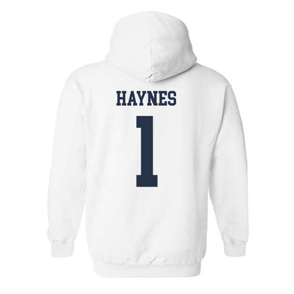 Georgia Tech - NCAA Football : Jamal Haynes - Classic Shersey Hooded Sweatshirt-1