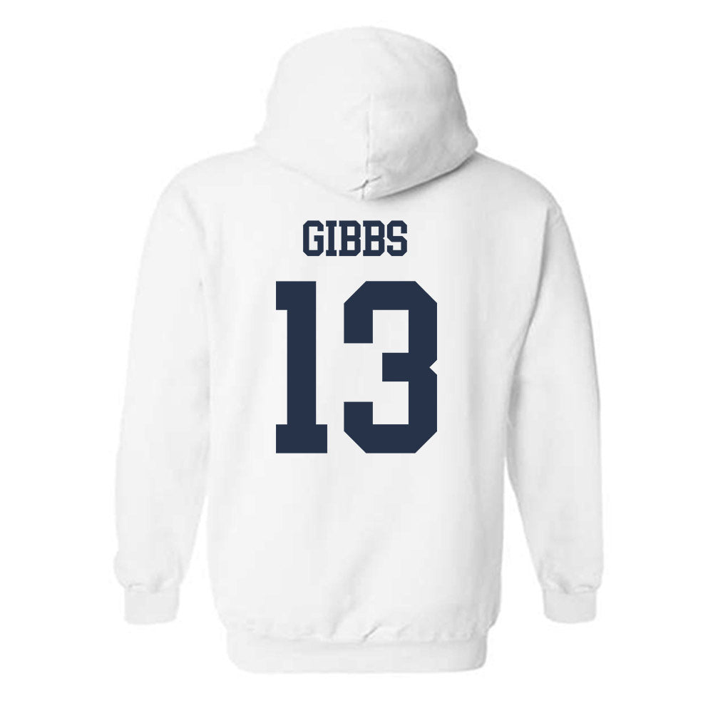 Georgia Tech - NCAA Football : Syeed Gibbs - Classic Shersey Hooded Sweatshirt-1
