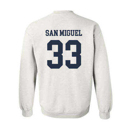 Georgia Tech - NCAA Men's Basketball : Marcos San Miguel - Classic Shersey Crewneck Sweatshirt-1