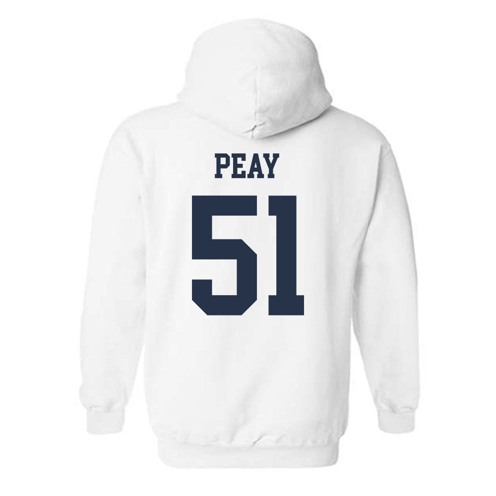Georgia Tech - NCAA Football : Kevin Peay - Classic Shersey Hooded Sweatshirt-1