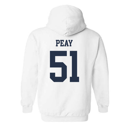 Georgia Tech - NCAA Football : Kevin Peay - Classic Shersey Hooded Sweatshirt-1