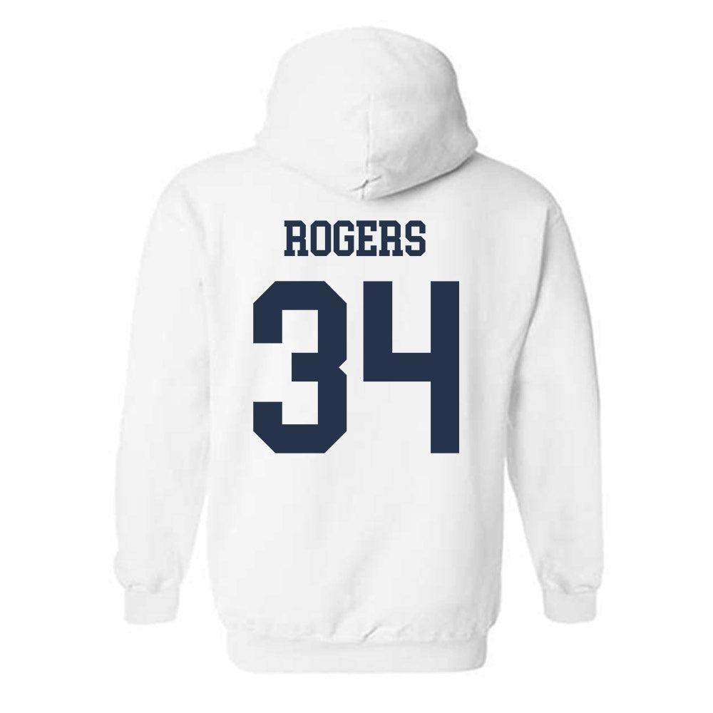 Georgia Tech - NCAA Baseball : Drew Rogers - Classic Shersey Hooded Sweatshirt-1
