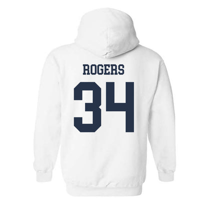 Georgia Tech - NCAA Baseball : Drew Rogers - Classic Shersey Hooded Sweatshirt-1