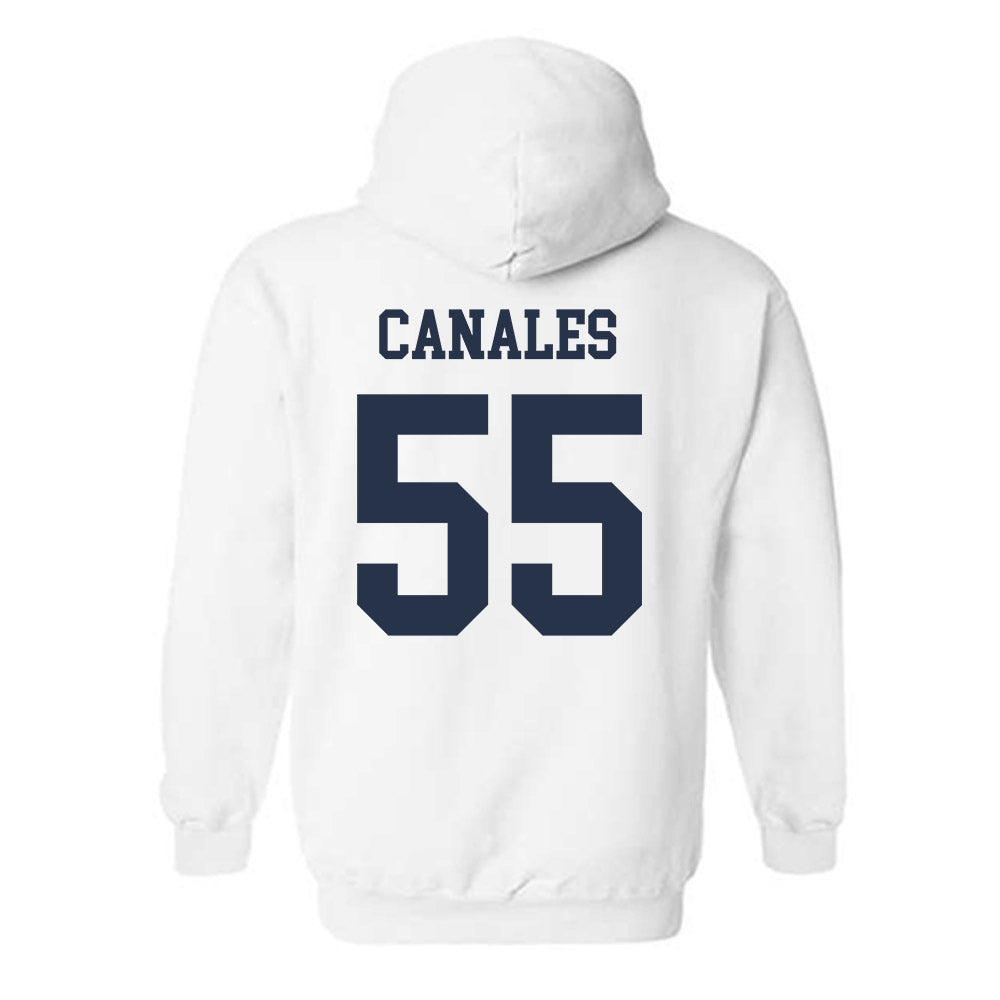 Georgia Tech - NCAA Football : Xavier Canales - Classic Shersey Hooded Sweatshirt-1