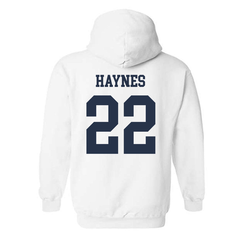 Georgia Tech - NCAA Football : Justice Haynes - Classic Shersey Hooded Sweatshirt-1