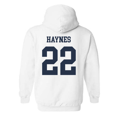 Georgia Tech - NCAA Football : Justice Haynes - Classic Shersey Hooded Sweatshirt-1