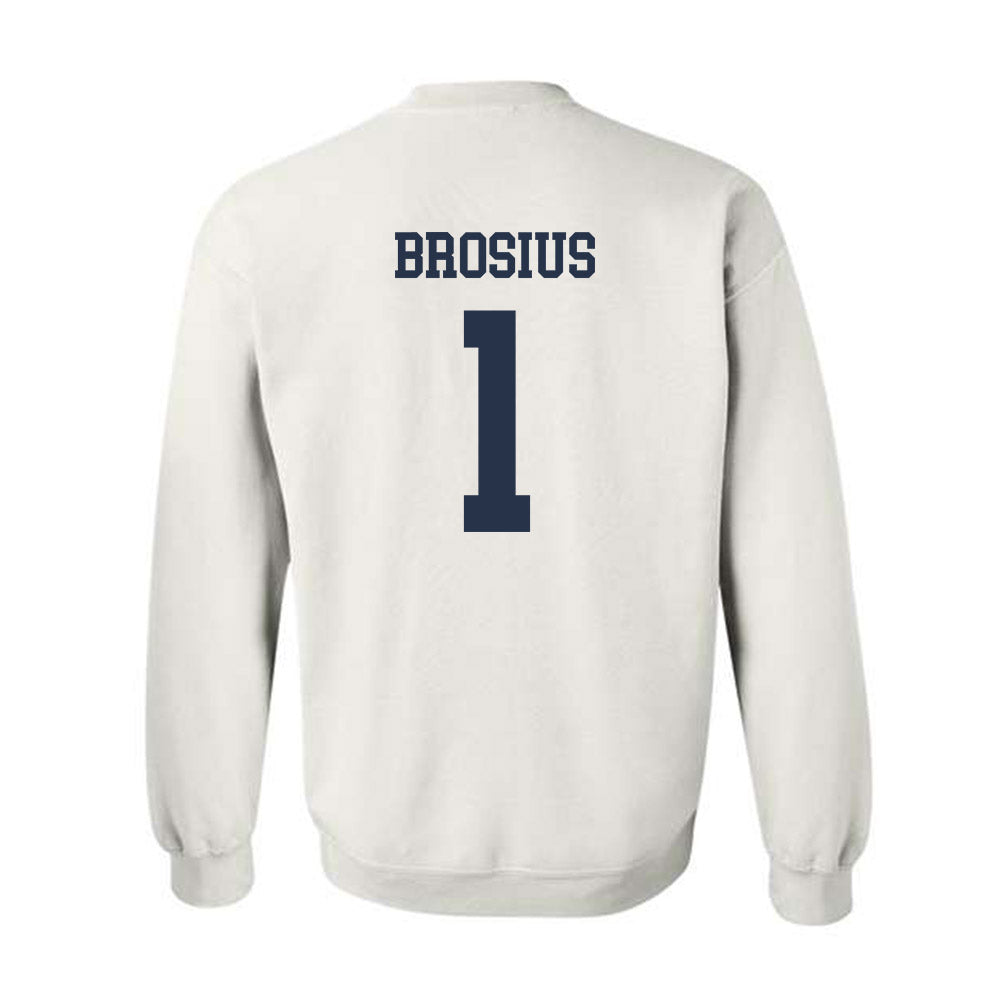 Georgia Tech - NCAA Baseball : Parker Brosius - Classic Shersey Crewneck Sweatshirt-1