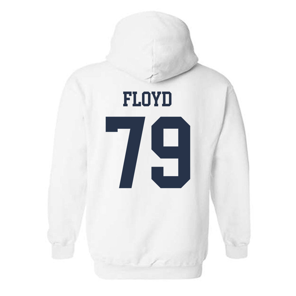 Georgia Tech - NCAA Football : Jordan Floyd - Classic Shersey Hooded Sweatshirt-1