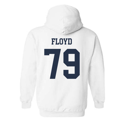 Georgia Tech - NCAA Football : Jordan Floyd - Classic Shersey Hooded Sweatshirt-1