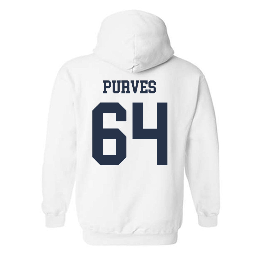Georgia Tech - NCAA Football : Ryan Purves - Classic Shersey Hooded Sweatshirt-1