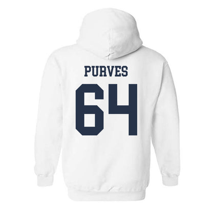 Georgia Tech - NCAA Football : Ryan Purves - Classic Shersey Hooded Sweatshirt-1