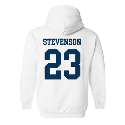 Georgia Tech - NCAA Football : Traeviss Stevenson - Classic Shersey Hooded Sweatshirt-1
