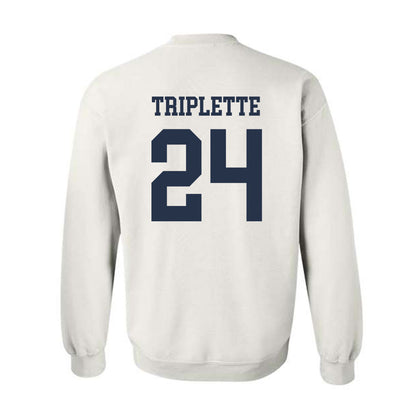 Georgia Tech - NCAA Football : Ronald Triplette - Classic Shersey Crewneck Sweatshirt-1