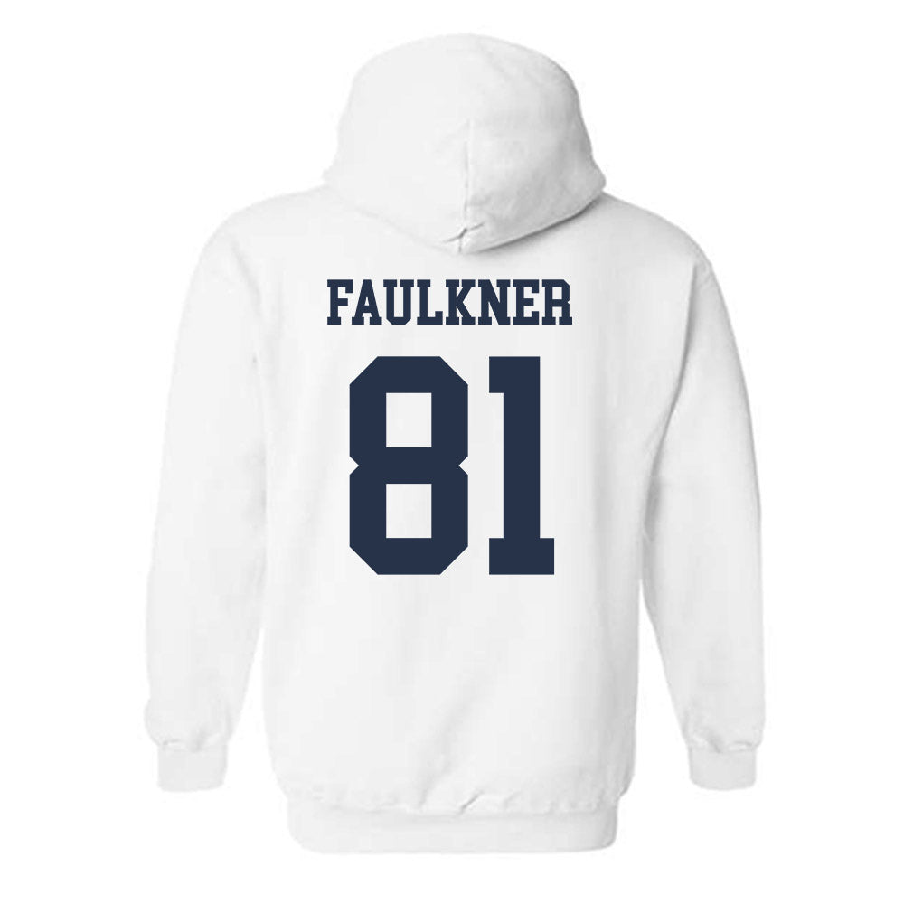 Georgia Tech - NCAA Football : Cal Faulkner - Classic Shersey Hooded Sweatshirt-1
