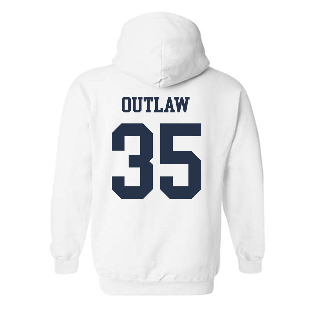 Georgia Tech - NCAA Football : Braylon Outlaw - Classic Shersey Hooded Sweatshirt-1