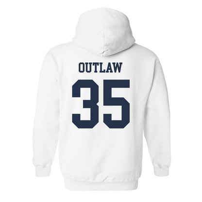 Georgia Tech - NCAA Football : Braylon Outlaw - Classic Shersey Hooded Sweatshirt-1