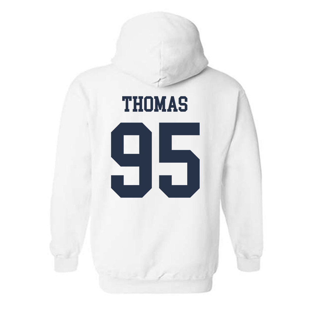 Georgia Tech - NCAA Football : Tawfiq Thomas - Classic Shersey Hooded Sweatshirt-1