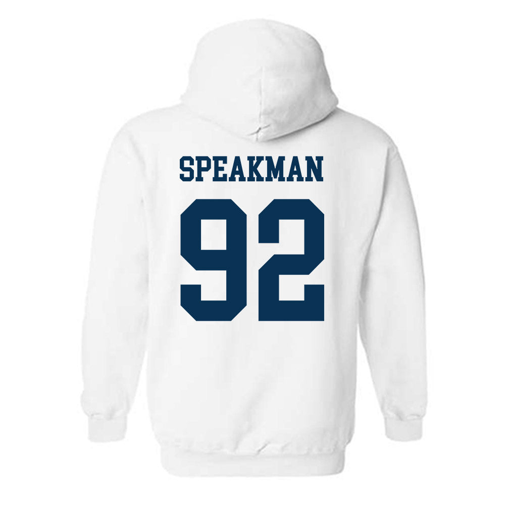Georgia Tech - NCAA Football : Christian Speakman - Classic Shersey Hooded Sweatshirt-1
