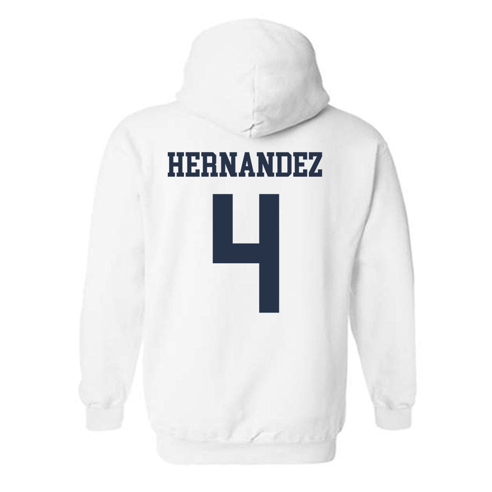 Georgia Tech - NCAA Baseball : Alex Hernandez - Classic Shersey Hooded Sweatshirt-1