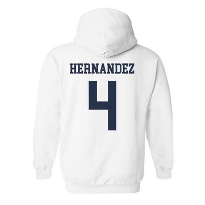 Georgia Tech - NCAA Baseball : Alex Hernandez - Classic Shersey Hooded Sweatshirt-1