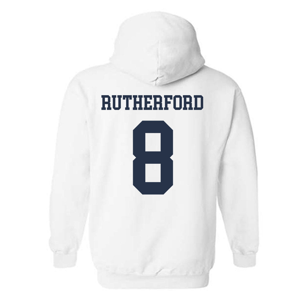 Georgia Tech - NCAA Football : Malik Rutherford - Classic Shersey Hooded Sweatshirt-1