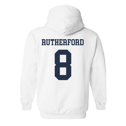 Georgia Tech - NCAA Football : Malik Rutherford - Classic Shersey Hooded Sweatshirt-1