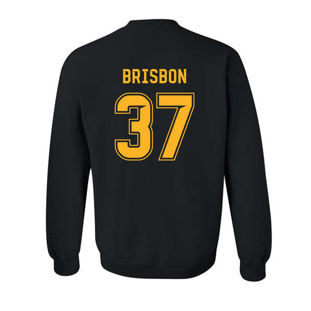 Baylor - NCAA Football : Demetrius Brisbon - Blackout Shersey Crewneck Sweatshirt-1
