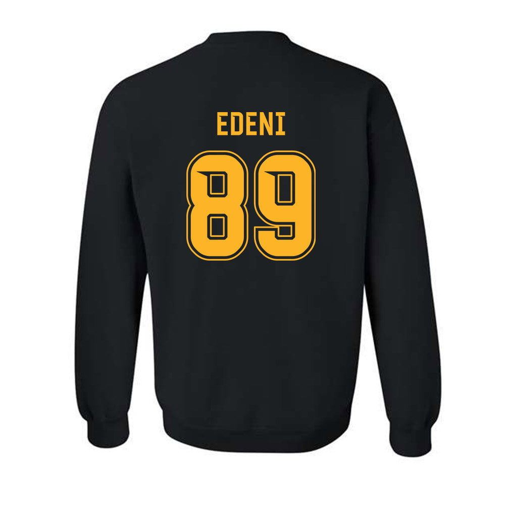 Baylor - NCAA Football : Daniel Edeni - Blackout Shersey Crewneck Sweatshirt-1