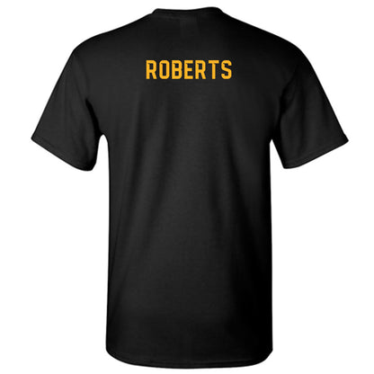 Baylor - NCAA Football : David Roberts - Blackout Shersey T-Shirt-1
