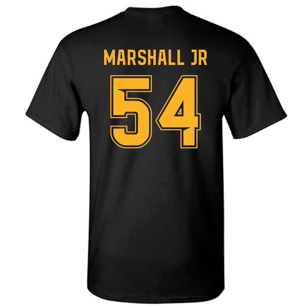 Baylor - NCAA Football : David Marshall Jr - Blackout Shersey T-Shirt-1