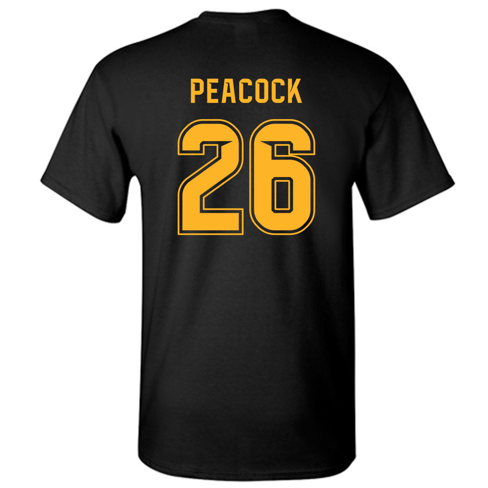 Baylor - NCAA Football : Colin Peacock - Blackout Shersey T-Shirt-1