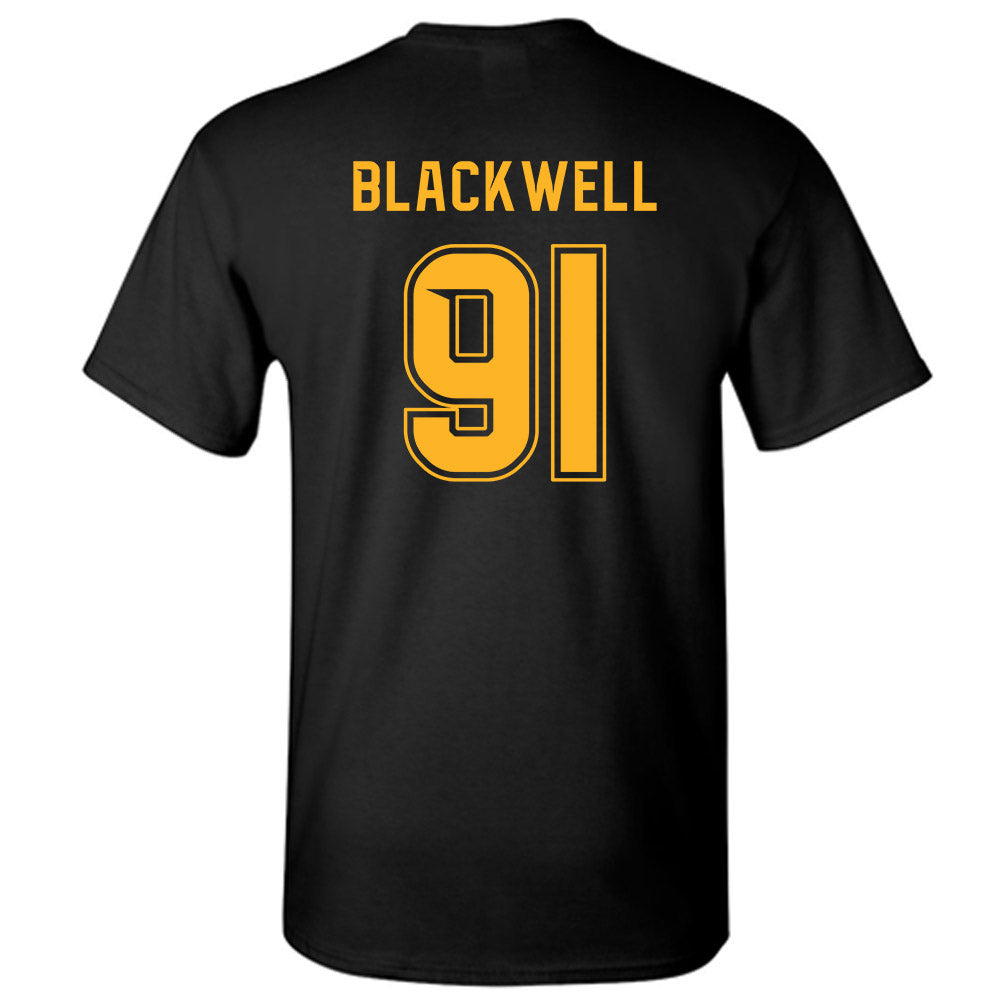 Baylor - NCAA Football : Jackson Blackwell - Blackout Shersey T-Shirt-1