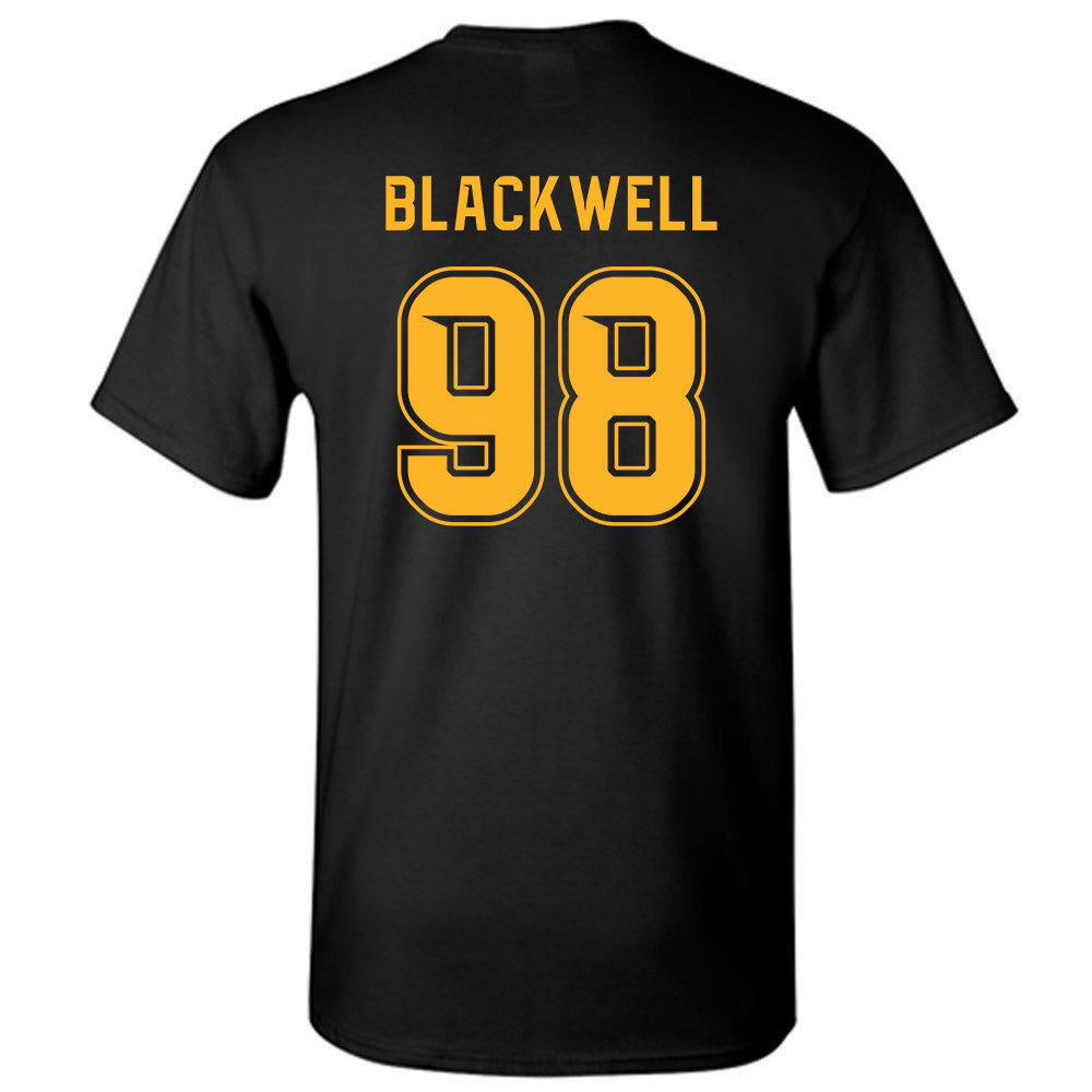 Baylor - NCAA Football : Jackson Blackwell - Blackout Shersey T-Shirt-1