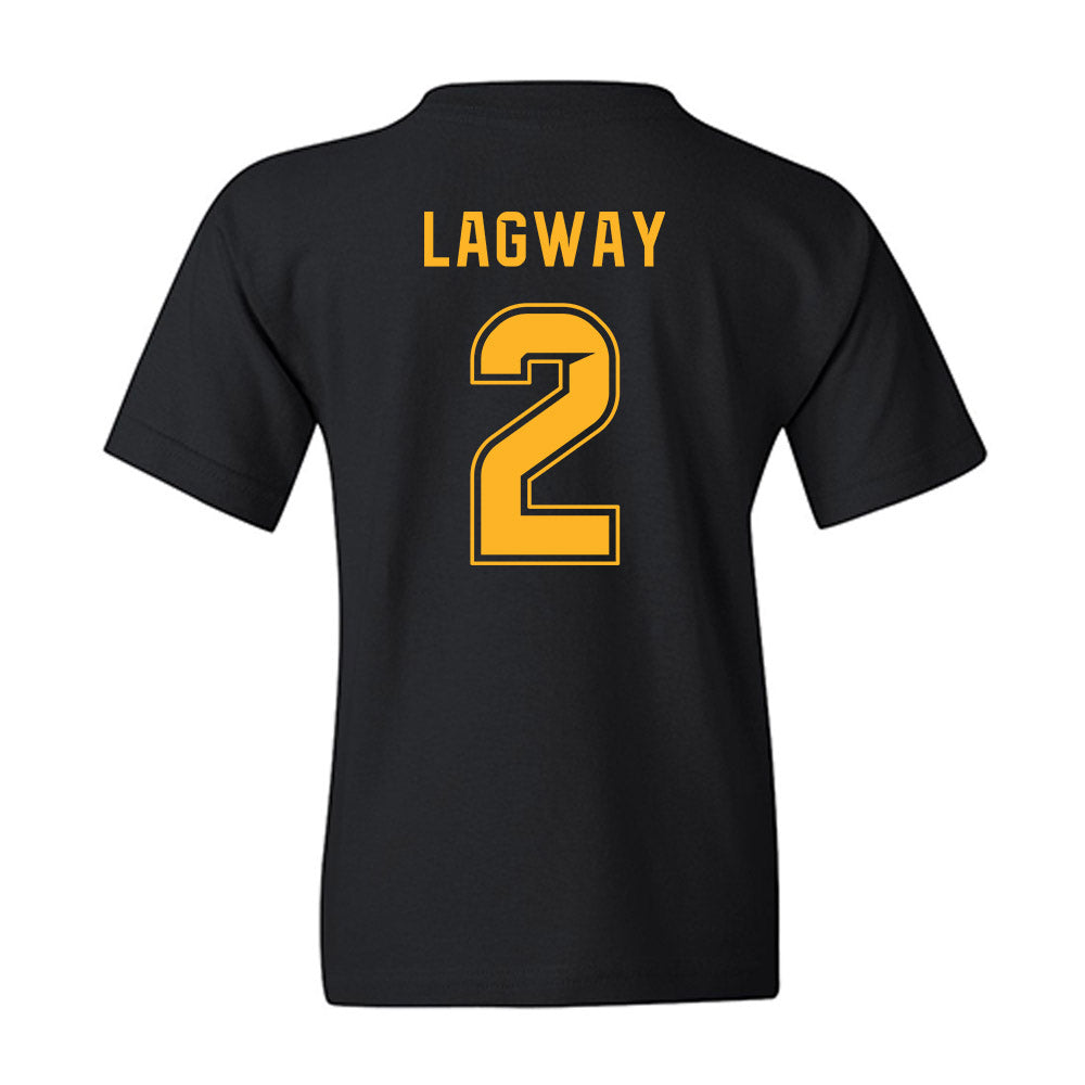 Baylor - NCAA Football : DJ Lagway - Blackout Shersey Youth T-Shirt-1