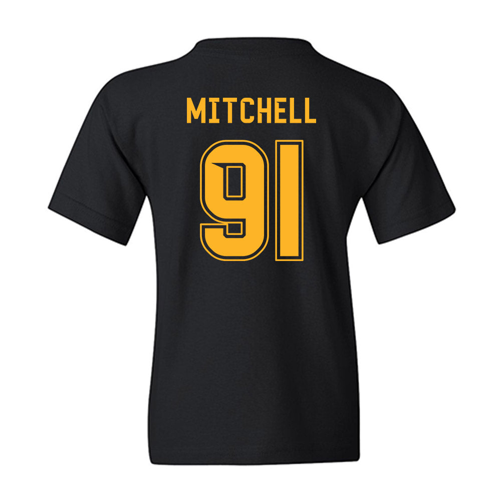 Baylor - NCAA Football : Traevon Mitchell - Blackout Shersey Youth T-Shirt-1