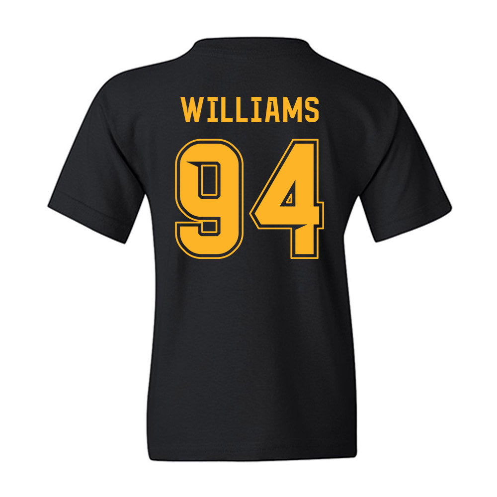Baylor - NCAA Football : Palmer Williams - Blackout Shersey Youth T-Shirt-1
