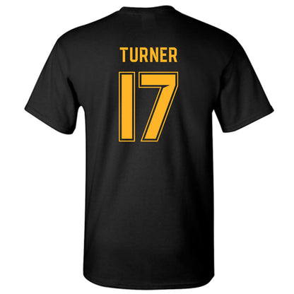 Baylor - NCAA Football : Tyler Turner - Blackout Shersey T-Shirt-1