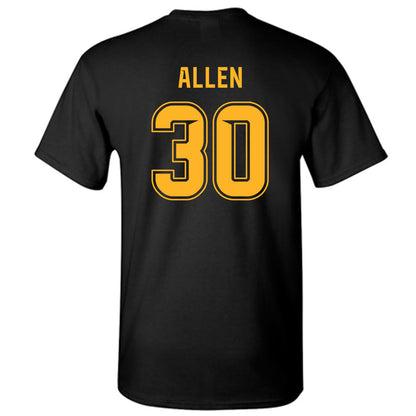 Baylor - NCAA Football : Michael Allen - Blackout Shersey T-Shirt-1