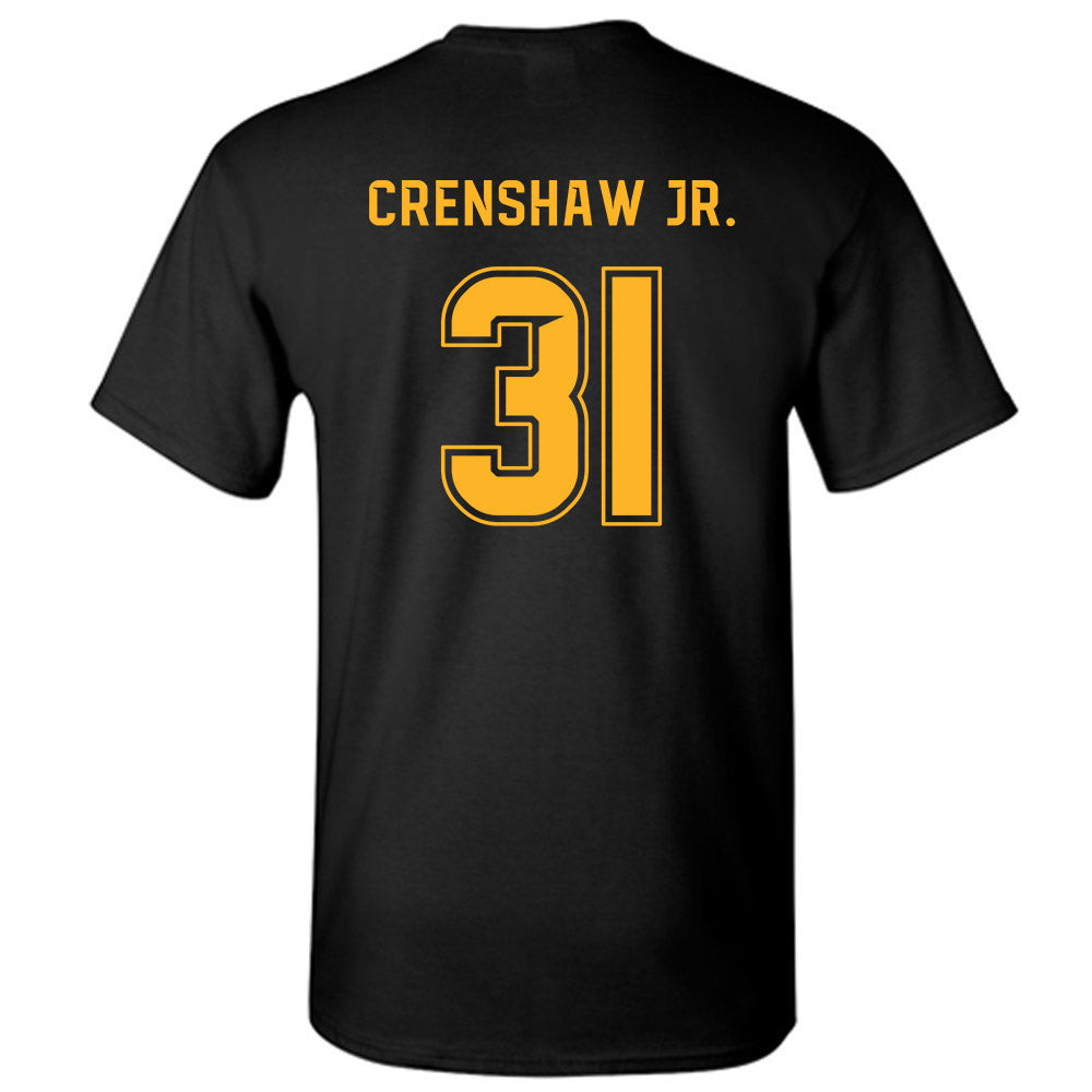 Baylor - NCAA Football : Anthony Crenshaw Jr. - Blackout Shersey T-Shirt-1