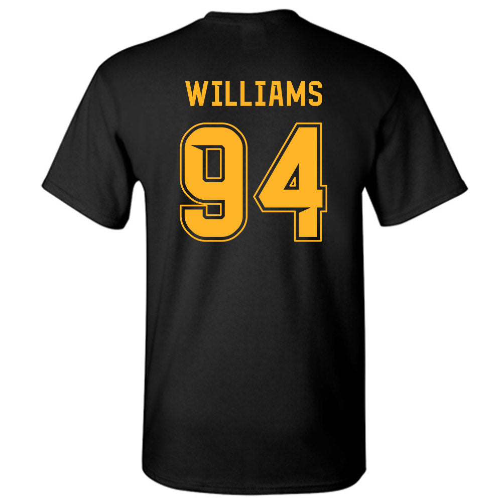 Baylor - NCAA Football : Palmer Williams - Blackout Shersey T-Shirt-1