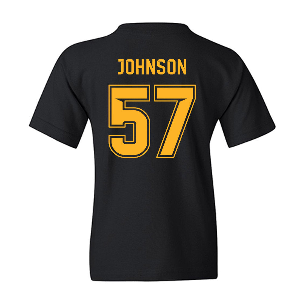 Baylor - NCAA Football : Christopher Johnson - Blackout Shersey Youth T-Shirt-1