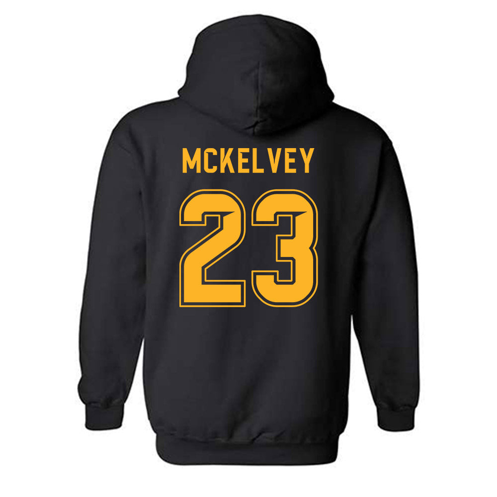 Baylor - NCAA Football : Stilton McKelvey - Blackout Shersey Hooded Sweatshirt-1
