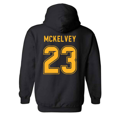 Baylor - NCAA Football : Stilton McKelvey - Blackout Shersey Hooded Sweatshirt-1