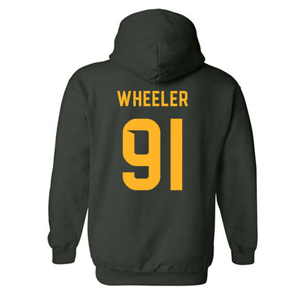 Baylor - NCAA Football : Hosea Wheeler - Family Weekend Shersey Hooded Sweatshirt-1