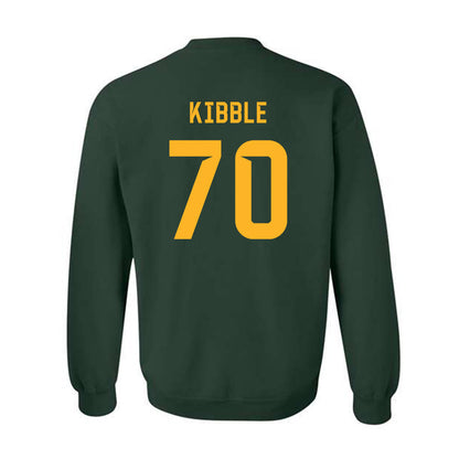 Baylor - NCAA Football : Nate Kibble - Family Weekend Shersey Crewneck Sweatshirt-1