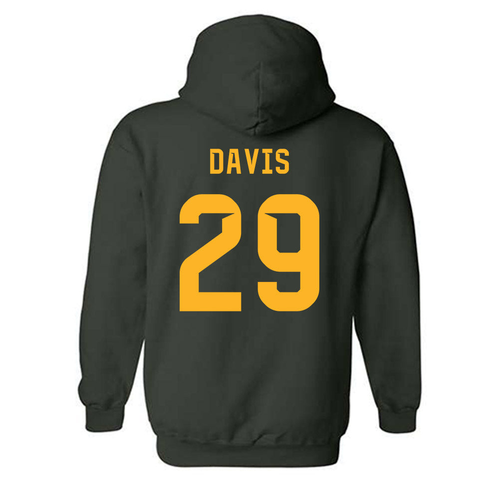 Baylor - NCAA Football : Jordan Davis - Family Weekend Shersey Hooded Sweatshirt-1