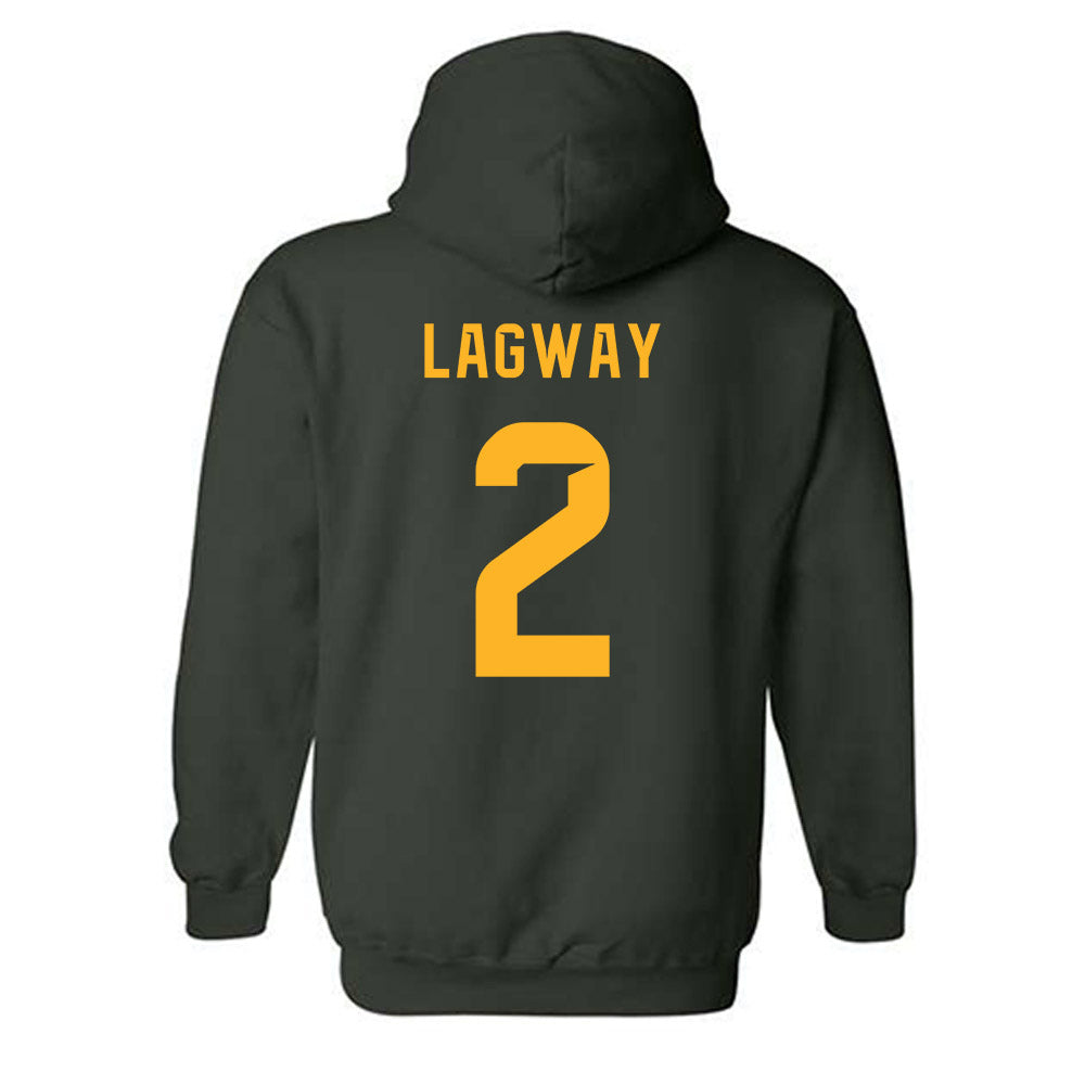 Baylor - NCAA Football : DJ Lagway - Family Weekend Shersey Hooded Sweatshirt-1