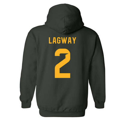 Baylor - NCAA Football : DJ Lagway - Family Weekend Shersey Hooded Sweatshirt-1