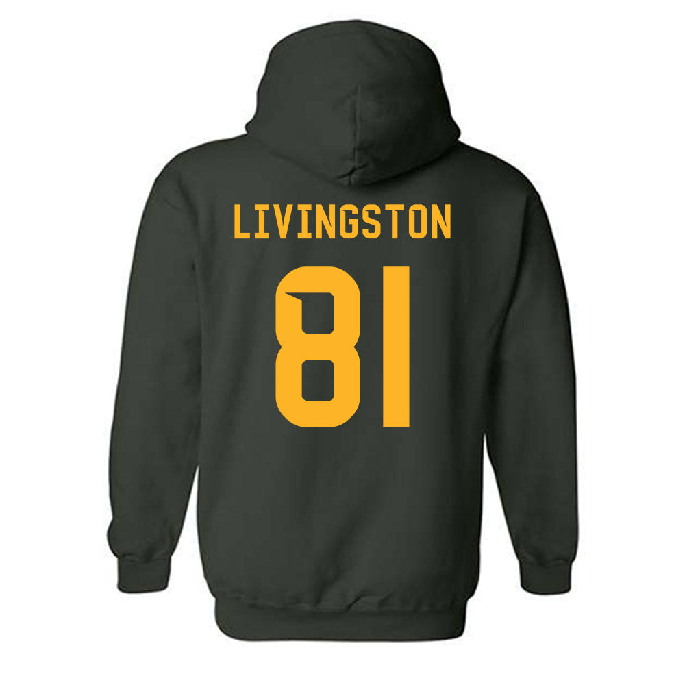 Baylor - NCAA Football : Tony Livingston - Family Weekend Shersey Hooded Sweatshirt-1