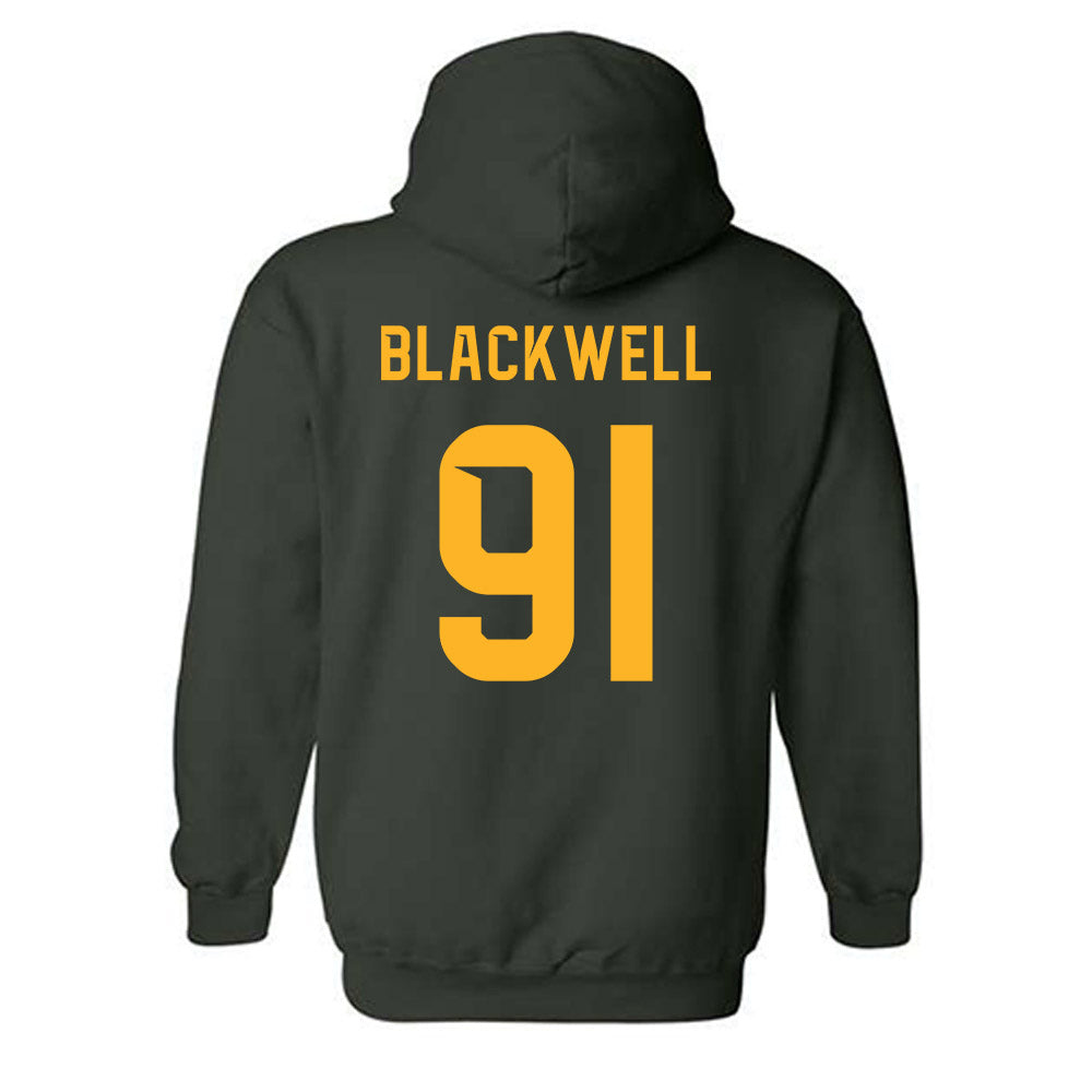 Baylor - NCAA Football : Jackson Blackwell - Family Weekend Shersey Hooded Sweatshirt-1